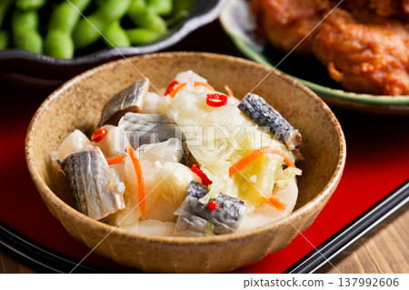 Pickled herring Pickled herring 137992606