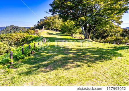 【日本百大城堡】月山富田城秋景 - 正殿一 - 島根縣安木市 137993052