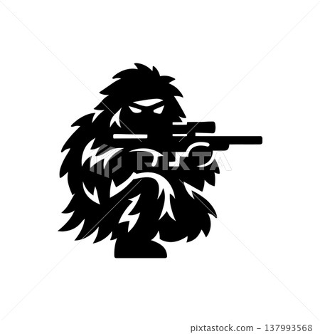 Ghillie Suit Stealth Marksman Icon Ghillie Suit Stealth Marksman Icon 137993568