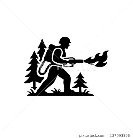 Jungle Warfare Flamethrower Assault Icon 137993596