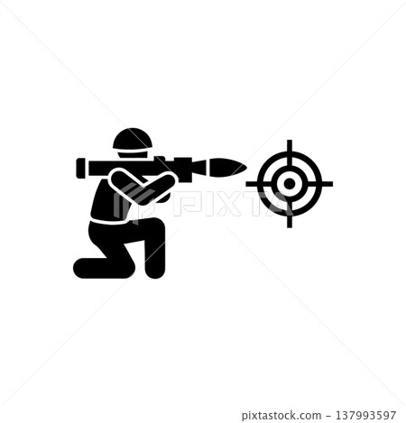 Anti-Tank Rocket Launcher Target Icon 137993597