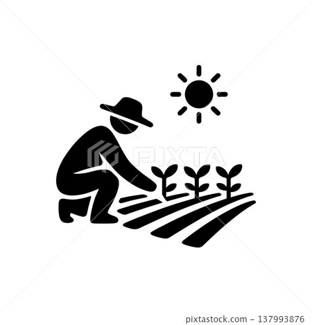 Cultivating Young Sprout Icon 137993876