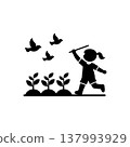 Protecting Crops from Birds Icon 137993929