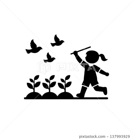 Protecting Crops from Birds Icon 137993929