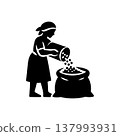 Grain Harvesting and Storage Icon 137993931