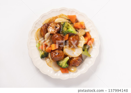 糖醋肉丸 137994148