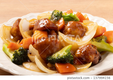 糖醋肉丸 糖醋肉丸 137994156