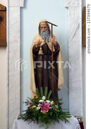 Saint Anthony the Great, Parish Church of Saint Anthony of Padua in Lasinja, Croatia Saint Anthony the Great, Parish Church of Saint Anthony of Padua in Lasinja, Croatia 137994679