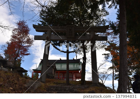 晴天的八雲神社，山梨縣 137994831