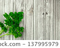 Harvest greens for healthy vegetarian cuisine 137995979