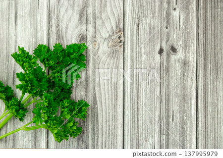 Harvest greens for healthy vegetarian cuisine 137995979