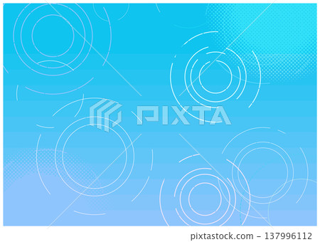 雨季和漣漪背景框架 137996112