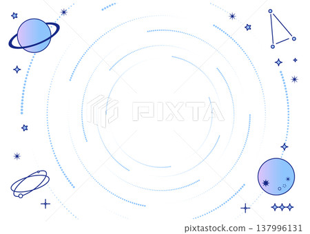 可愛的背景布料，帶有孟菲斯圖案 137996131