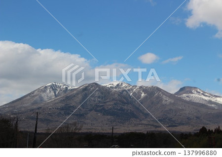 冬季那須山脈 137996880