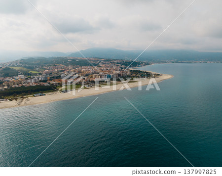 Soverato, a seaside town in Calabria, is a popular summer tourist destination Soverato, a seaside town in Calabria, is a popular summer tourist destination 137997825