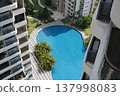 Luxury Living Above a Beautiful Swimming Pool 137998083