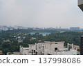 Cityscape View of Kuala Lumpur from Building Rooftop 137998086