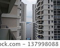 Apartment Buildings and River View Urban Landscape 137998088
