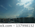 Urban Sky View Apartment Buildings Under Cloudy Sky 137998132