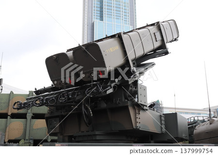 Japan Ground Self-Defense Force's Type 11 Short-Range Surface-to-Air Missile Japan Ground Self-Defense Force's Type 11 Short-Range Surface-to-Air Missile 137999754