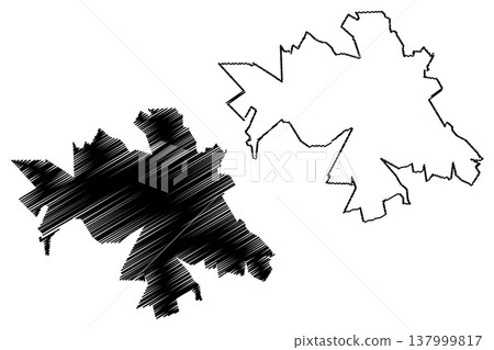 Cuatrocienegas municipality (Free and Sovereign State of Coahuila de Zaragoza, Mexico, United Mexican States) map vector illustration, scribble sketch Cuatrocienegas map Cuatrocienegas municipality (Free and Sovereign State of Coahuila de Zaragoza, Mexico, United Mexican States) map vector illustration, scribble sketch Cuatrocienegas map 137999817