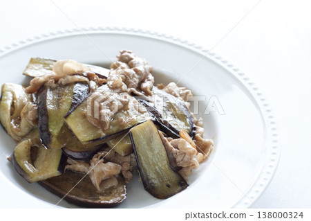 茄子碎肉炒 138000324