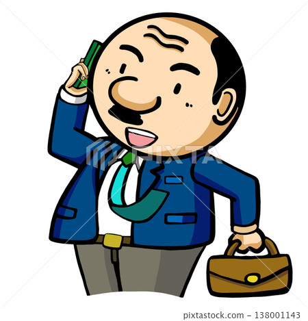 An old man making a phone call An old man making a phone call 138001143