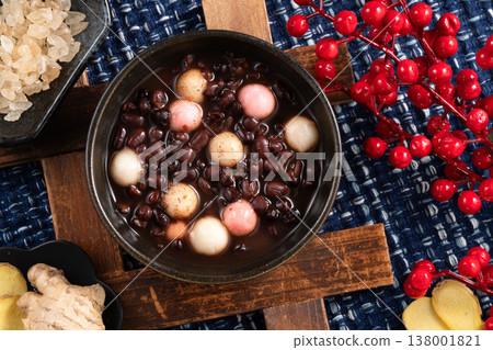 紅豆 湯圓 紅豆小湯圓 冬至 Red bean tangyuan あずき タンユエン もち団子 紅豆 湯圓 紅豆小湯圓 冬至 Red bean tangyuan あずき タンユエン もち団子 138001821