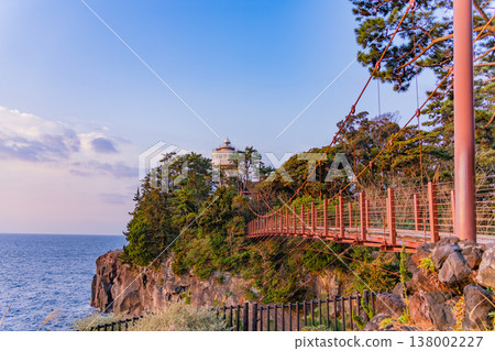 (靜岡縣)伊豆東部,城崎海岸,清晨 (靜岡縣)伊豆東部,城崎海岸,清晨 138002227