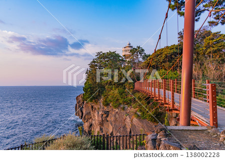 (Shizuoka Prefecture) East Izu, Jogasaki Coast, early morning (Shizuoka Prefecture) East Izu, Jogasaki Coast, early morning 138002228