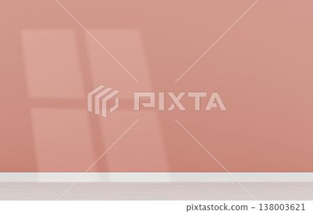 Background material - Simple room - Window light - Brown Background material - Simple room - Window light - Brown 138003621