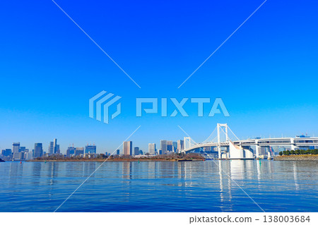 東京都港區彩虹橋風景 東京都港區彩虹橋風景 138003684