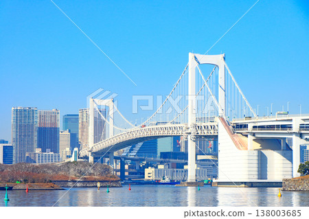 東京都港區彩虹橋風景 138003685