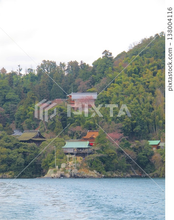 Tsukubusuma Shrine in spring, Shiga Prefecture Tsukubusuma Shrine in spring, Shiga Prefecture 138004116