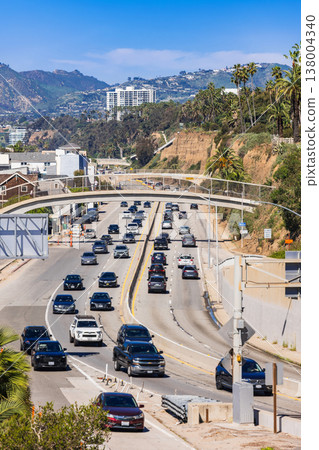 Los Angeles, Pacific Coast Highway (partially soft focus) Los Angeles, Pacific Coast Highway (partially soft focus) 138004340