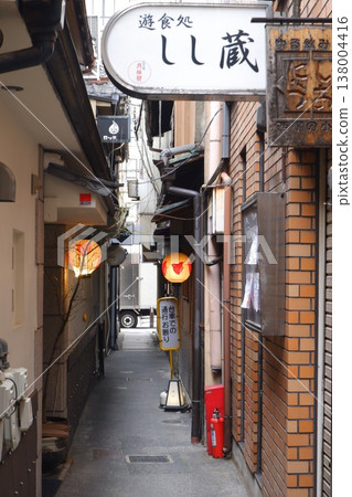 京都先鬥町的夜晚 京都先鬥町的夜晚 138004416