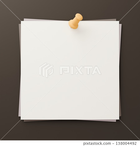3D background material_thumbtack_paper_colorful 3D background material_thumbtack_paper_colorful 138004492