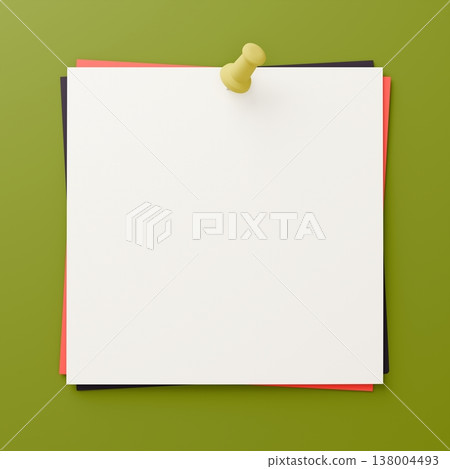 3D background material_thumbtack_paper_colorful 3D background material_thumbtack_paper_colorful 138004493