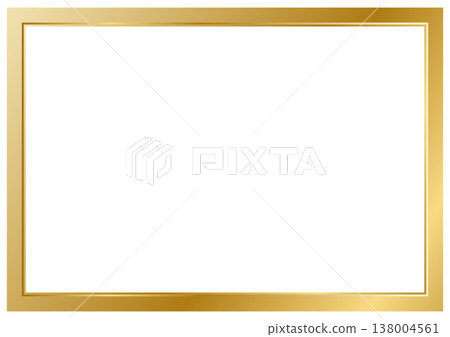 Luxurious gold frame background Luxurious gold frame background 138004561