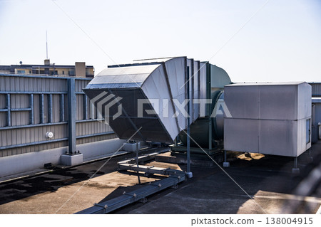 Rooftop equipment: Exhaust fan 138004915