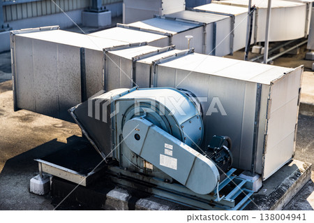 Rooftop equipment: Exhaust fan Rooftop equipment: Exhaust fan 138004941