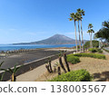 Sakurajima seen from the coast 138005567