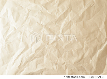 背景紋理： 弄皺的紙的圖像 138005930