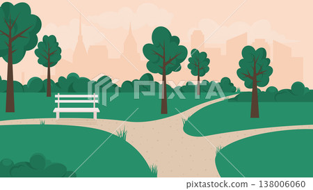 city park illustration city park illustration 138006060