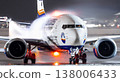 B737-800 正在清洗。 138006433