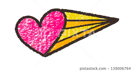 Cute heart icons with onomatopoeia to express love at first sight Cute heart icons with onomatopoeia to express love at first sight 138006764