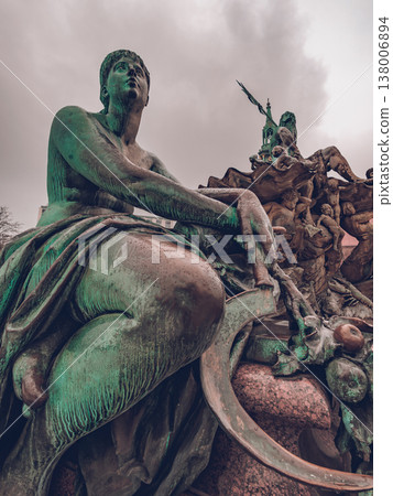 Neptune Fountain around Berlin Cathedral Neptune Fountain around Berlin Cathedral 138006894