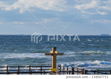 Coastal scenery around Omaezaki Lighthouse in Omaezaki City (Shizuoka Prefecture) Coastal scenery around Omaezaki Lighthouse in Omaezaki City (Shizuoka Prefecture) 138007731