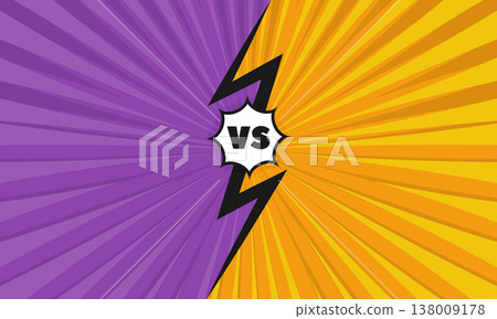 Vector purple yellow background in comic book style Vector purple yellow background in comic book style 138009178