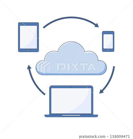 cloud-computing-data-sync-network cloud-computing-data-sync-network 138009471